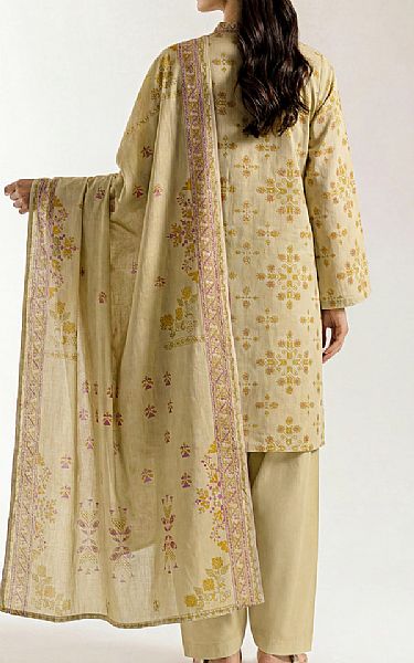 Saya Beige Lawn Suit | Pakistani Lawn Dress in USA- Image 2