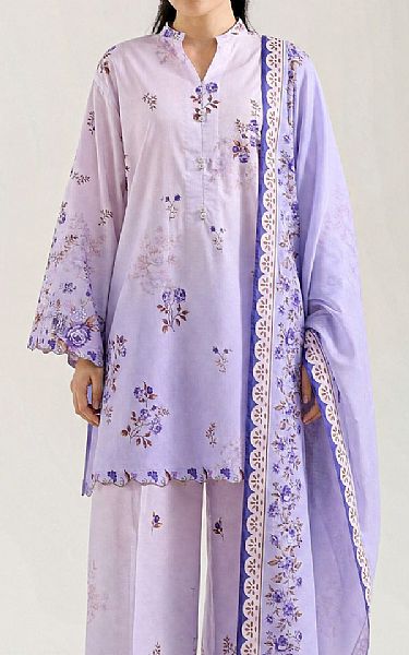 Saya Lavender Lawn Suit | Pakistani Lawn Dress in USA- Image 1