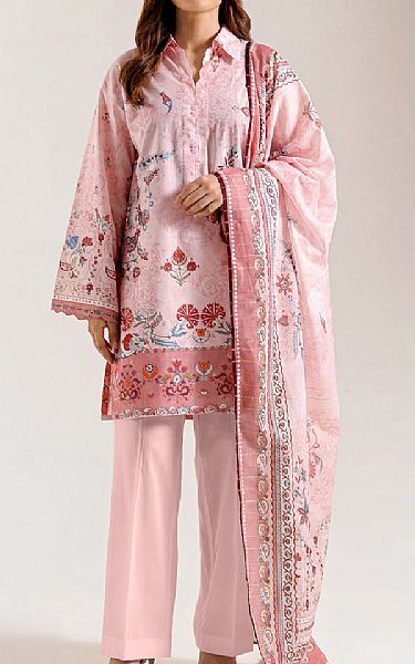 Saya Light Pink Lawn Suit | Pakistani Lawn Dress in USA- Image 1