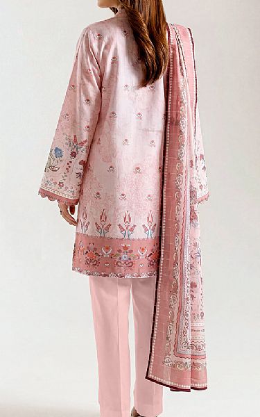 Saya Light Pink Lawn Suit | Pakistani Lawn Dress in USA- Image 2