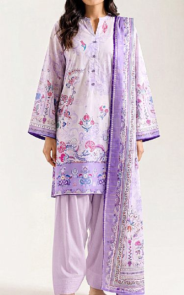 Saya Lavender Lawn Suit | Pakistani Lawn Dress in USA- Image 1