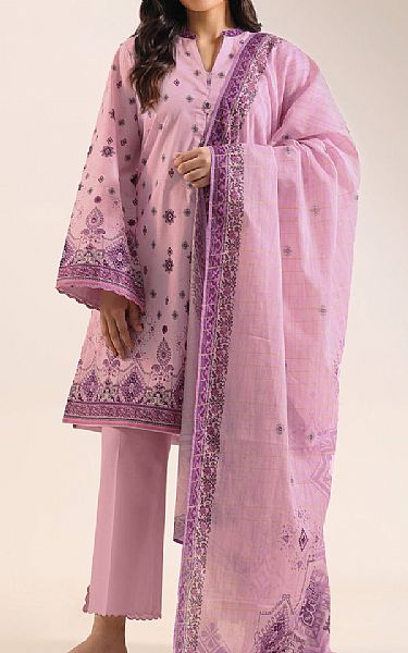 Saya Pink Pearl Lawn Suit | Pakistani Lawn Dress in USA- Image 1