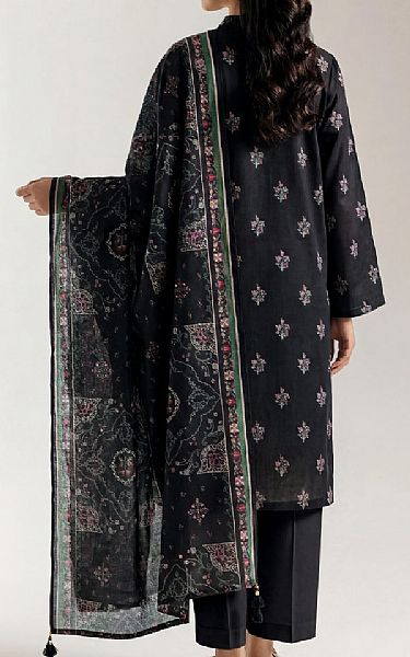 Saya Black Lawn Suit | Pakistani Lawn Dress in USA- Image 2