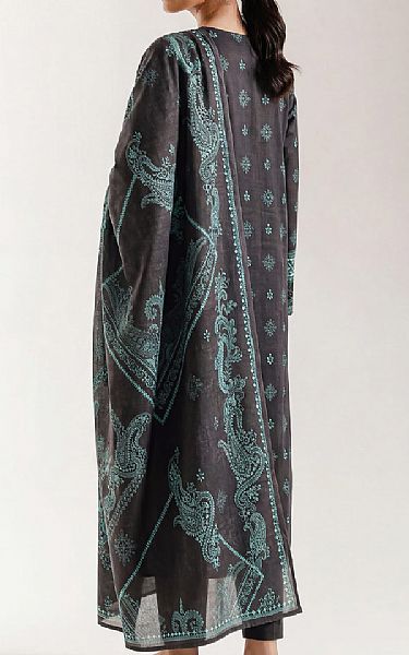 Saya Black Lawn Suit | Pakistani Lawn Dress in USA- Image 2