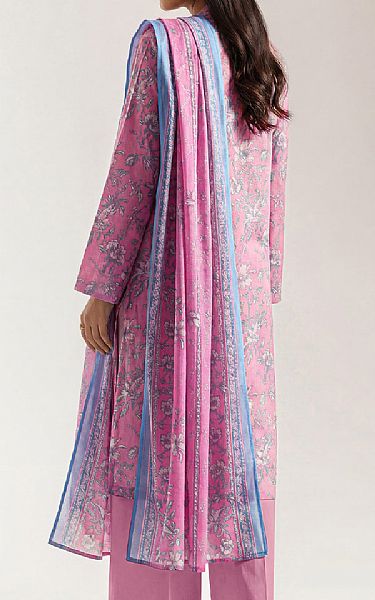 Saya Baby Pink Lawn Suit | Pakistani Lawn Dress in USA- Image 2