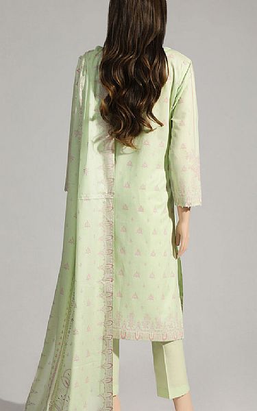 Saya Light Green Lawn Suit | Pakistani Lawn Suits- Image 2