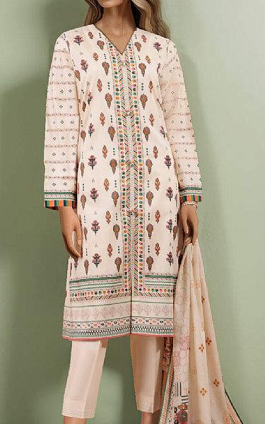 Saya Ivory Lawn Suit | Pakistani Lawn Suits- Image 1
