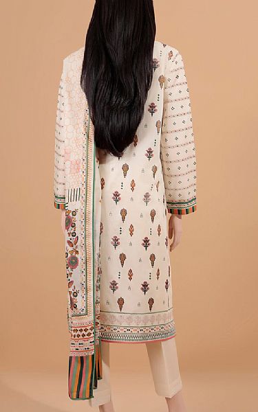 Saya Ivory Lawn Suit | Pakistani Lawn Suits- Image 2
