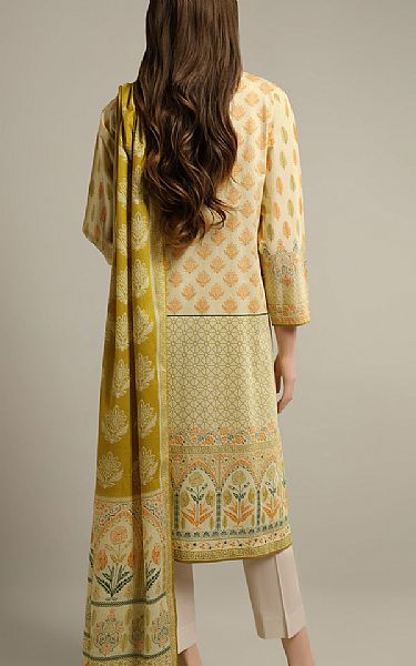 Saya Winter Hazel Lawn Suit (2 pcs) | Pakistani Lawn Suits- Image 2