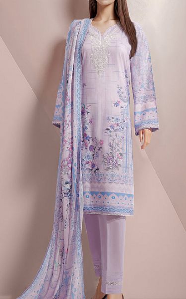 Saya Lilac Lawn Suit | Pakistani Lawn Suits- Image 1