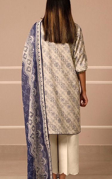 Saya Ivory Lawn Suit | Pakistani Lawn Dress in USA- Image 2