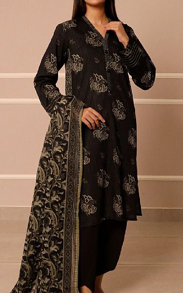Saya Black Lawn Suit | Pakistani Lawn Dress in USA- Image 1