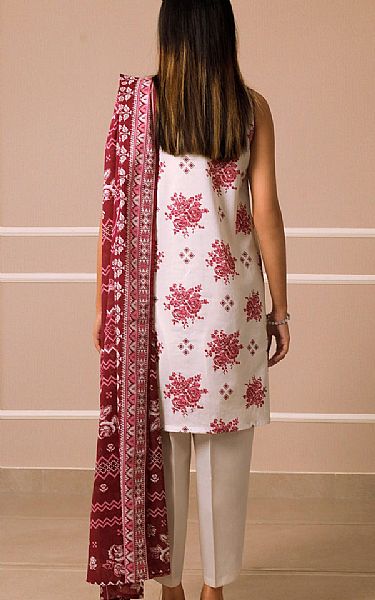 Saya White Lawn Suit | Pakistani Lawn Dress in USA- Image 2