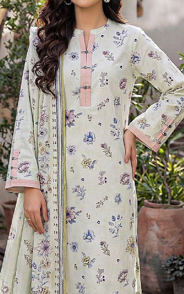 Saya White Lawn Suit | Pakistani Lawn Dress in USA- Image 2