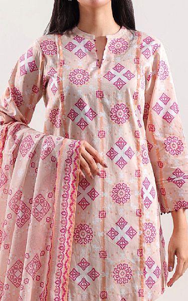 Saya Peach Lawn Suit | Pakistani Lawn Dress in USA- Image 2