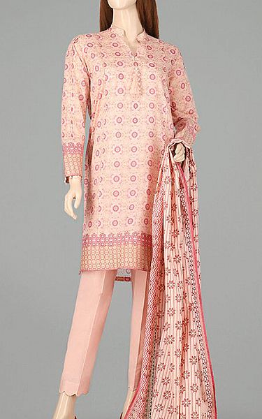 Saya Peach Lawn Suit | Pakistani Dresses in USA- Image 1