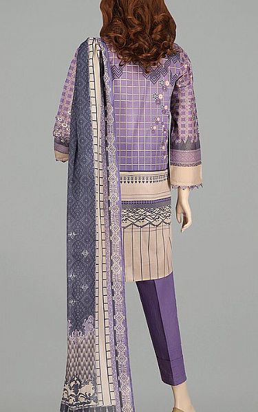Saya Lavender Lawn Suit (2 Pcs) | Pakistani Dresses in USA- Image 2