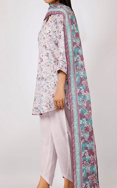 Saya Pale Pink Lawn Suit | Pakistani Lawn Dress in USA- Image 2