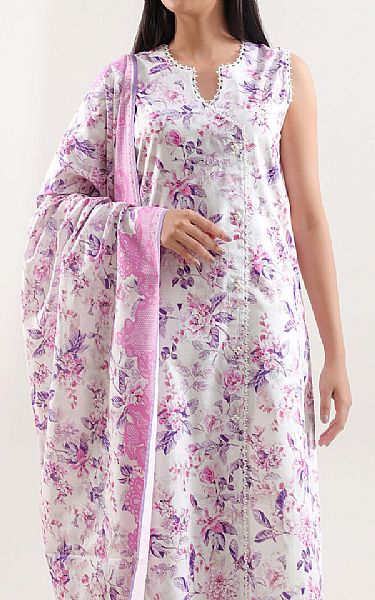Saya Off White Linen Suit | Pakistani Winter Dresses in USA- Image 2