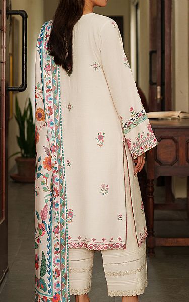 Seran Ivory Viscose Suit | Pakistani Winter Dresses in USA- Image 2