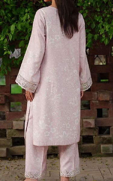 Seran Pink Viscose Suit (2 Pcs) | Pakistani Winter Dresses in USA- Image 2