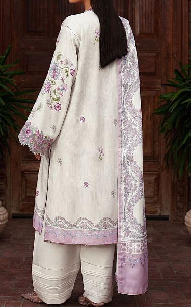 Seran Off-white Cotail Suit | Pakistani Winter Dresses in USA- Image 2