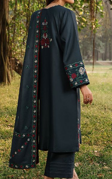 Seran Charcoal Viscose Suit | Pakistani Winter Dresses in USA- Image 2
