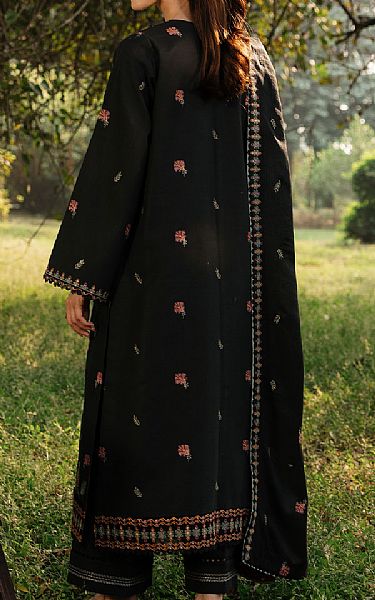 Seran Black Khaddar Suit | Pakistani Winter Dresses in USA- Image 2