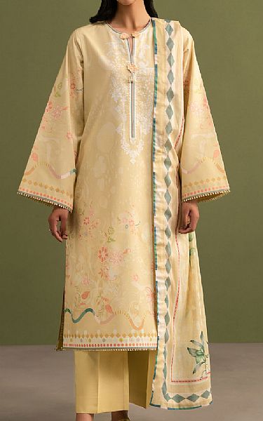 Seran Ivory Lawn Suit | Pakistani Lawn Dress in USA- Image 1