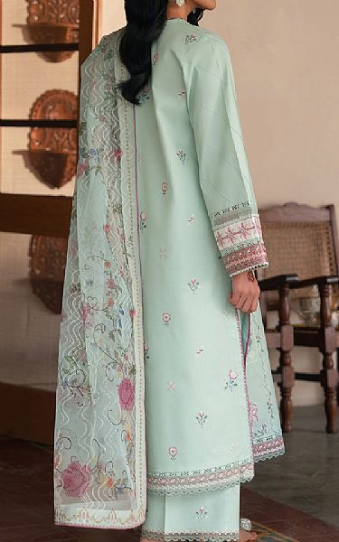 Seran Mint Green Lawn Suit | Pakistani Lawn Dress in USA- Image 2