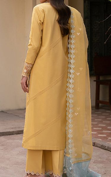 Seran Sand Gold Lawn Suit | Pakistani Lawn Dress in USA- Image 2