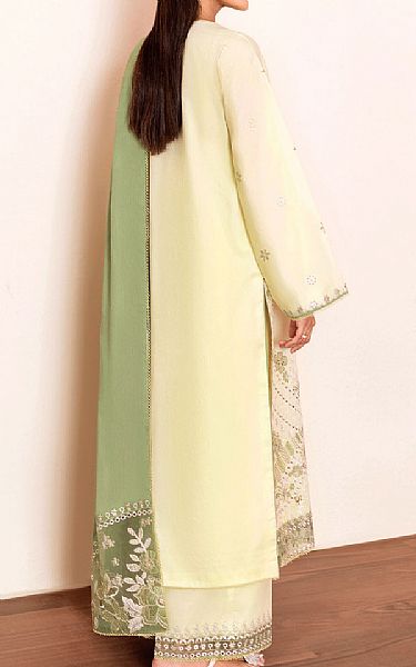 Seran Pastel Pistachio Lawn Suit | Pakistani Lawn Dress in USA- Image 2