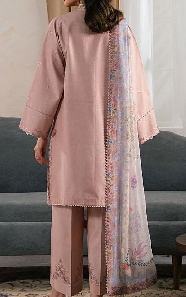 Seran Dusty Pink Lawn Suit | Pakistani Lawn Dress in USA- Image 2