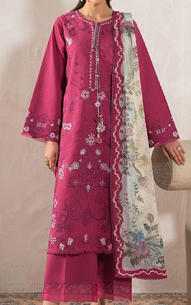 Seran Rich Berry Lawn Suit | Pakistani Lawn Dress in USA- Image 1