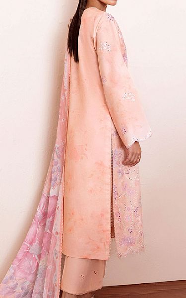 Seran Rose Pink Lawn Suit | Pakistani Lawn Dress in USA- Image 2