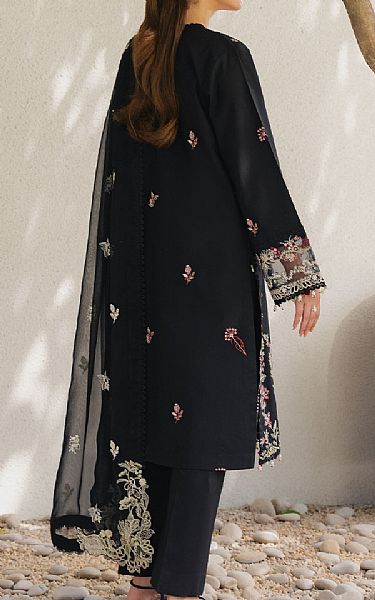 Seran Black Lawn Suit | Pakistani Lawn Dress in USA- Image 2