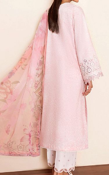 Seran White/Pink Lawn Suit | Pakistani Lawn Dress in USA- Image 2