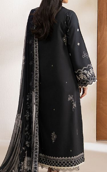 Seran Black Lawn Suit | Pakistani Lawn Dress in USA- Image 2