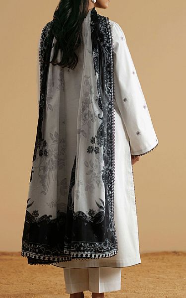 Seran Off-white Lawn Suit | Pakistani Lawn Dress in USA- Image 2