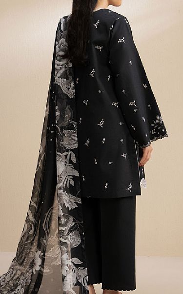 Seran Black Lawn Suit | Pakistani Lawn Dress in USA- Image 2