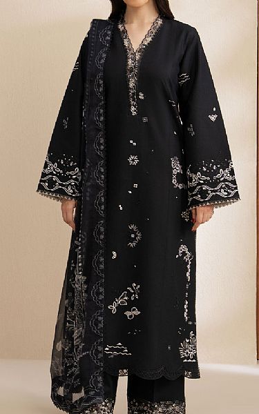 Seran Black Lawn Suit | Pakistani Lawn Dress in USA- Image 1