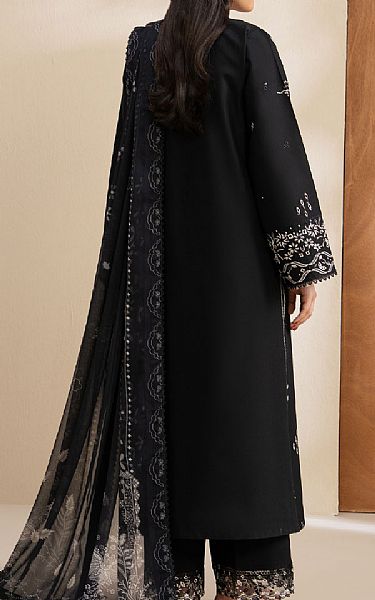 Seran Black Lawn Suit | Pakistani Lawn Dress in USA- Image 2