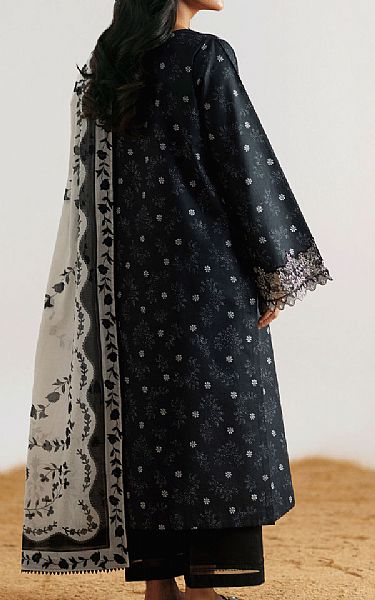 Seran Black Lawn Suit | Pakistani Lawn Dress in USA- Image 2