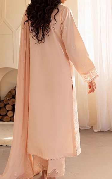 Seran Peach Lawn Suit | Pakistani Lawn Dress in USA- Image 2