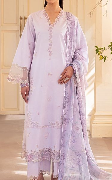 Seran Lilac Lawn Suit | Pakistani Lawn Dress in USA- Image 1