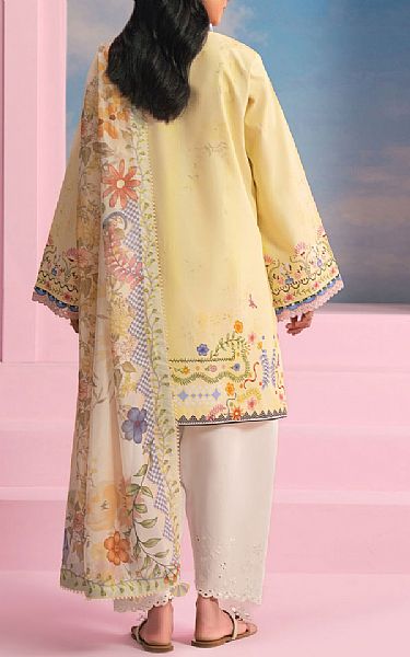 Seran Yellow Lawn Suit (2 pcs) | Pakistani Lawn Dress in USA- Image 2