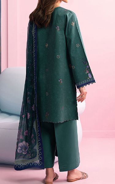 Seran Emerald Green Lawn Suit (2 pcs) | Pakistani Lawn Dress in USA- Image 2