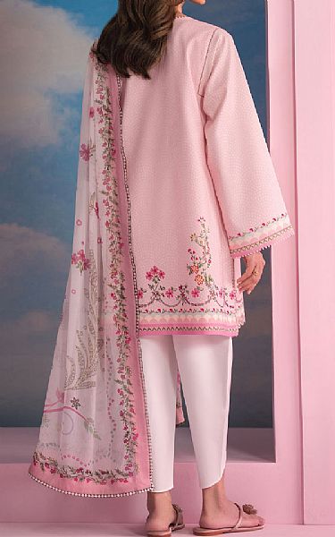 Seran Pink Lawn Suit (2 pcs) | Pakistani Lawn Dress in USA- Image 2