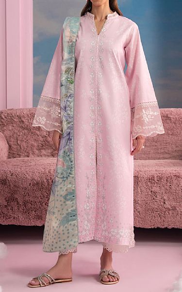 Seran Pink Lawn Suit (2 pcs) | Pakistani Lawn Dress in USA- Image 1