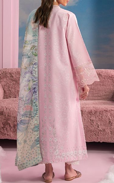 Seran Pink Lawn Suit (2 pcs) | Pakistani Lawn Dress in USA- Image 2